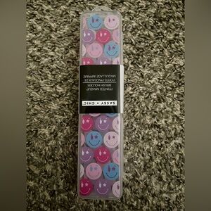 Printed make up brush holder